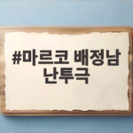 마르코 배정남 난투극