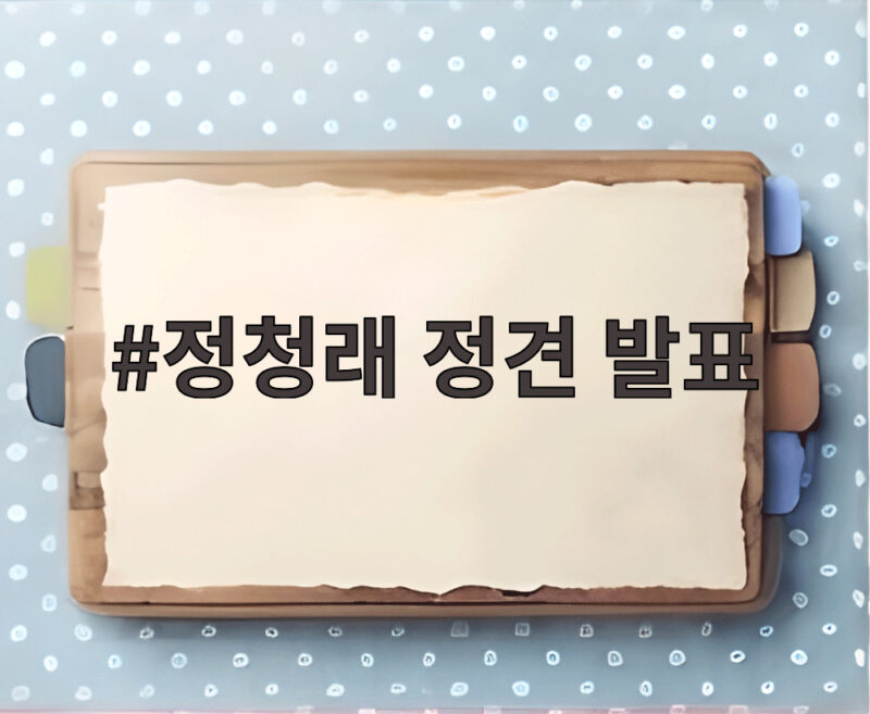 정청래 정견 발표를 통해 살펴본 더불어민주당 당대표 경선의 현장과 이슈 1 정청래 정견 발표