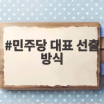 민주당 대표 선출 방식