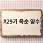 29기 옥순 영수 결별 4개월 만에 새 출발 소개팅까지 화제 29기 옥순 영수