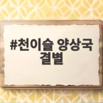 천이슬 양상국 결별 그 후 양상국 미혼의 솔직 고백 결혼 의지 천이슬 양상국 결별