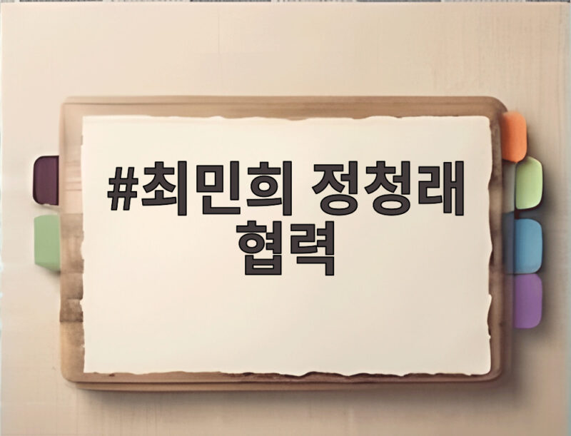 최민희 정청래 협력, 민주당 새 지도부에서 주목받는 이유 1 최민희 정청래 협력