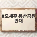 오세훈 용산공원 반대, 서울의 미래를 지키는 이유와 대안 오세훈 용산공원 반대