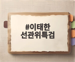 이태한 선관위특검