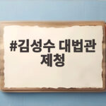 김성수 대법관 제청