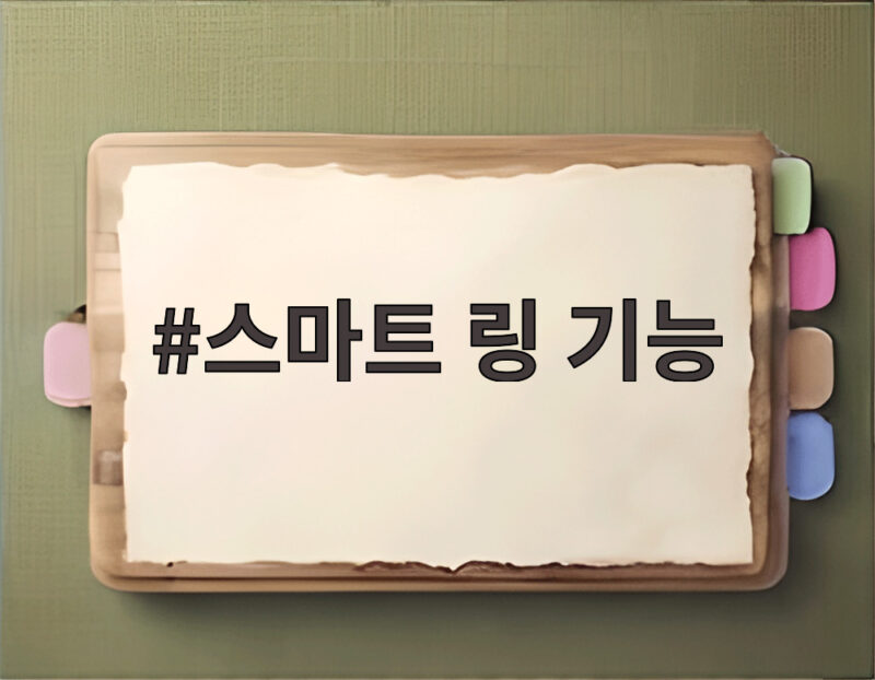 스마트 링 기능