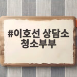 이호선 상담소 청소부부, 쓰레기집 이면의 가정폭력 충격 이호선 상담소 청소부부