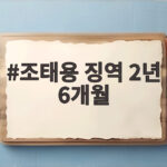 조태용 징역 2년 6개월, 항소심서도 무죄 주장? 2심 판결 살펴보니 조태용 징역 2년 6개월