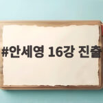 안세영 16강 진출 부상 털고 돌아온 세계 1위의 압도적 완승 안세영 16강 진출