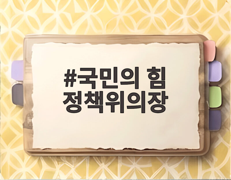 국민의 힘 정책위의장