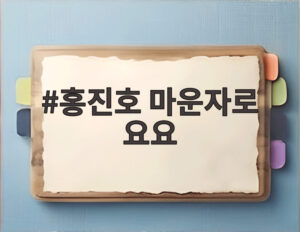 홍진호 마운자로 요요