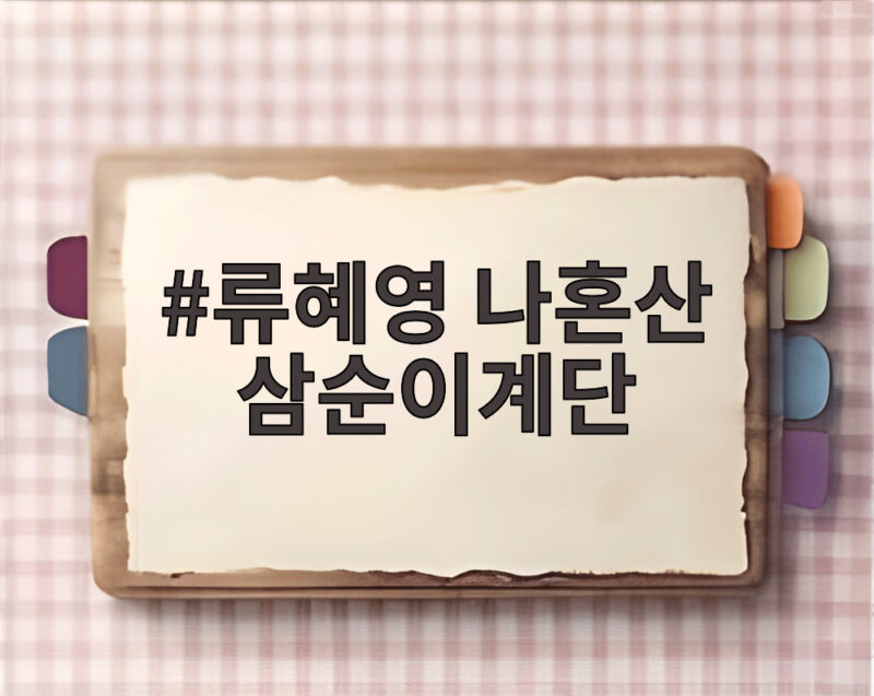류혜영 나혼산 삼순이계단 하이라이트 1 류혜영 나혼산 삼순이계단
