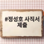 정성호 사직서 제출, 법무부 차기 장관은 누구? 이 대통령 반응 정성호 사직서 제출