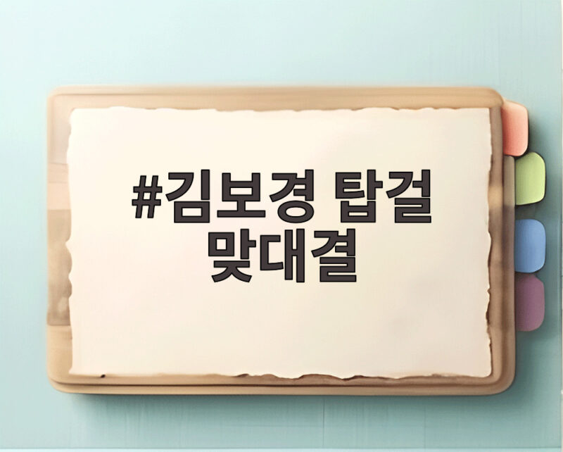 김보경 탑걸 맞대결, '절망이'로 돌아온 독한 승부수와 철옹같은 수비 1 김보경 탑걸 맞대결