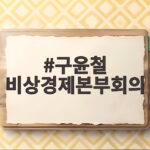 구윤철 비상경제본부회의