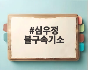 심우정 불구속기소