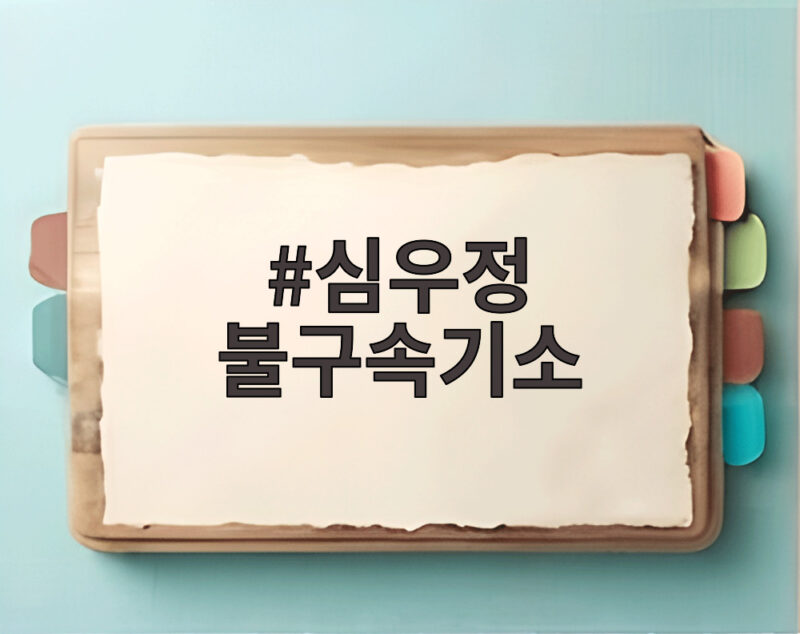 심우정 불구속기소, 내란 가담 혐의의 실체와 법적 쟁점 1 심우정 불구속기소