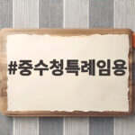 중수청 특례임용 지원자 2375명 무엇이 이끌었나 중수청특례임용