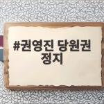 권영진 당원권 정지 중징계, 비당권파 의원 4명의 정치적 운명은 어떻게 될까 권영진 당원권 정지