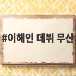 이해인 데뷔 무산