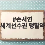손서연 세계선수권 맹활약