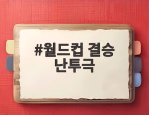 월드컵 결승 난투극