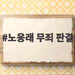 노웅래 무죄 판결 조작수사 논란 재점화와 한동훈의 책임 노웅래 무죄 판결