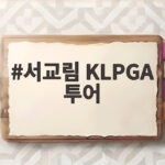 서교림 KLPGA 투어 2라운드 공동 선두로 올라서며 메이저 우승 기회를 잡았습니다 서교림 KLPGA 투어
