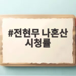 전현무 나혼산 시청률 6.5% 상승, 독신왕의 카자흐스탄 29시간 여행 전현무 나혼산 시청률
