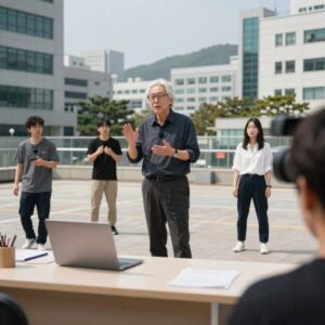 마크 피터슨 교수가 한국 교육제도와 K팝 칼군무를 설명한 방송 장면