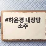 하윤경 내장탕 소주, 폭염에 뜨끈한 국물과 한소주 즐기는 털털한 배우 하윤경 내장탕 소주