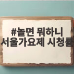 놀면 뭐하니 서울가요제 시청률 자체 최고 경신 비결 놀면 뭐하니 서울가요제 시청률