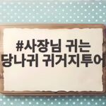 20억 사기 피해 양치승 사장님 귀는 당나귀 귀거지투어 사장님 귀는 당나귀 귀거지투어