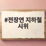 전장연 지하철 시위 오늘 기자회견에서 장애인 권리보장 협상 결과 발표 전장연 지하철 시위