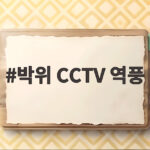 박위 CCTV 역풍