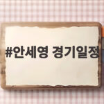 안세영 경기일정 세계선수권 우승 성과와 다음 일정 총정리 안세영 경기일정