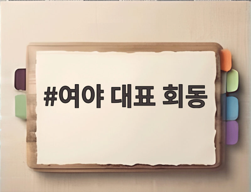 여야 대표 회동