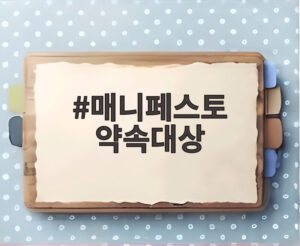 매니페스토 약속대상