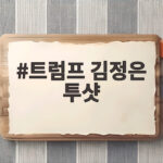 트럼프가 올린 김정은과 사진, 그가 말하려는 속내가 있다 트럼프 김정은 투샷