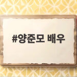 양준모 배우 뒤늦게 알린 이혼 그리고 스피카 양지원과 재혼 임신 양준모 배우