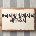국세청 황제사택 세무조사 50개 법인 1조9000억 탈루 혐의 확인 국세청 황제사택 세무조사