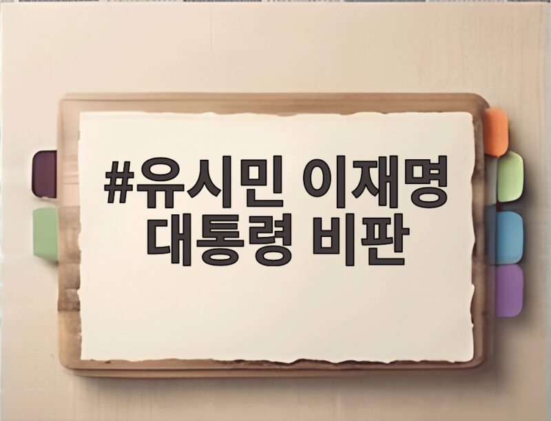 유시민 이재명 대통령 비판에 여권 반발 무슨 일인가 1 유시민 이재명 대통령 비판