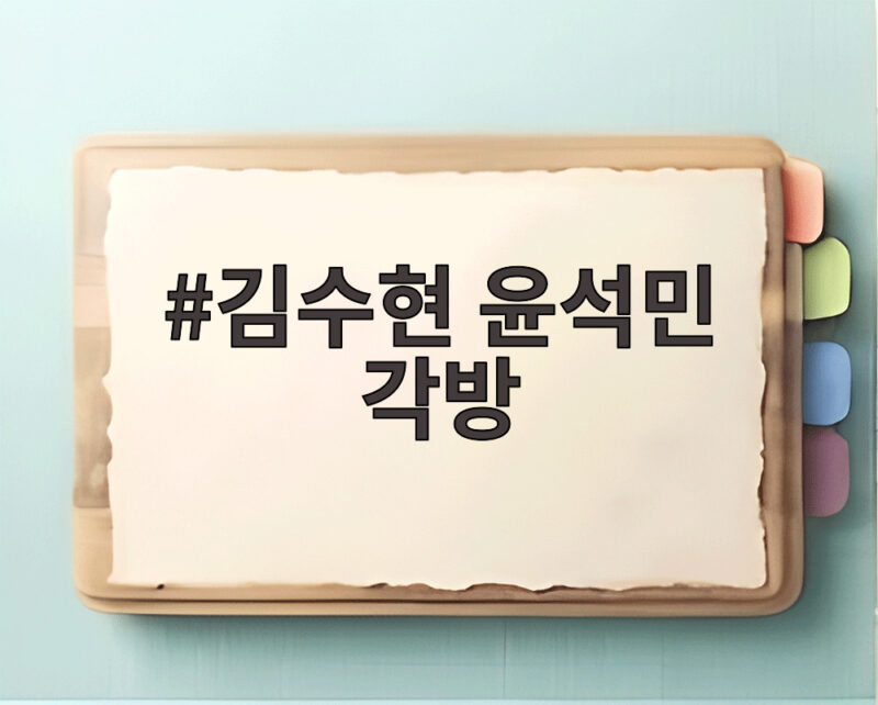 김수현 윤석민 각방