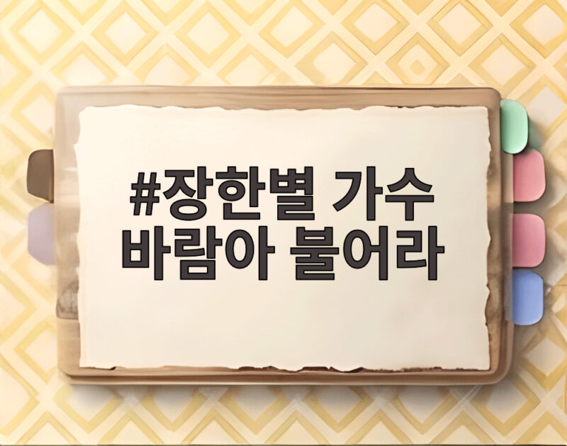 장한별 가수 바람아 불어라 역주행과 첫 팬미팅 감동 실체 1 장한별 가수 바람아 불어라