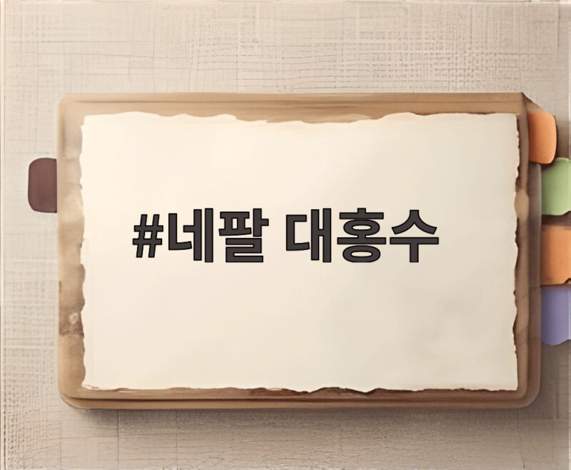 네팔 대홍수