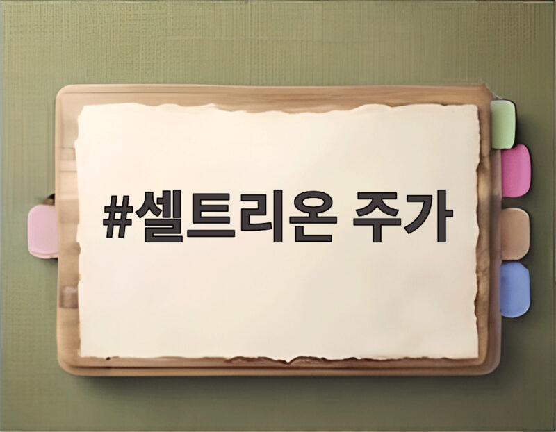 셀트리온 주가, 반도체 강세 속 투자자들이 알아야 할 것 1 셀트리온 주가