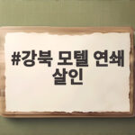 강북 모텔 연쇄 살인 1심 무기징역, 왜 사형이 아니었나 강북 모텔 연쇄 살인