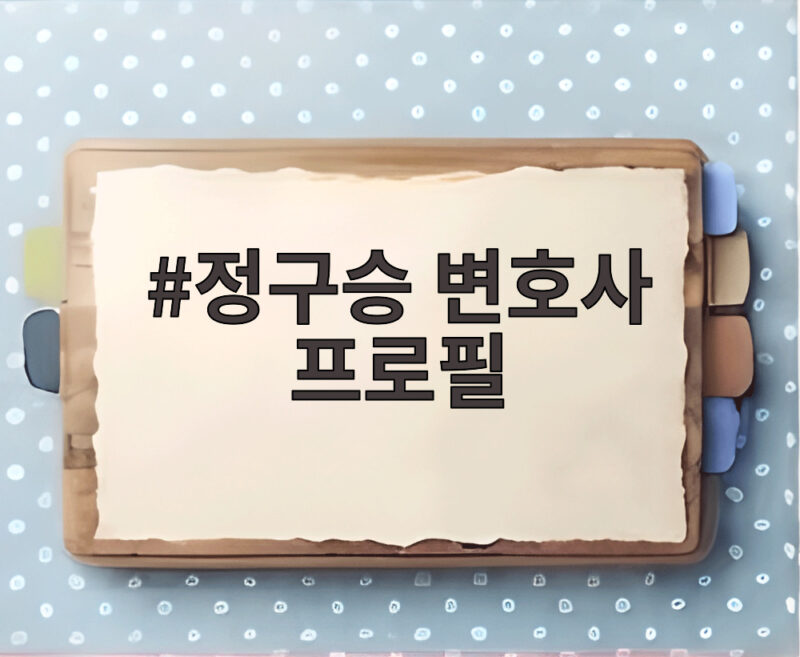 정구승 변호사 프로필, AI 프로필 초상권 논란의 법적 해석 1 정구승 변호사 프로필