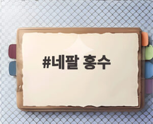 네팔 홍수