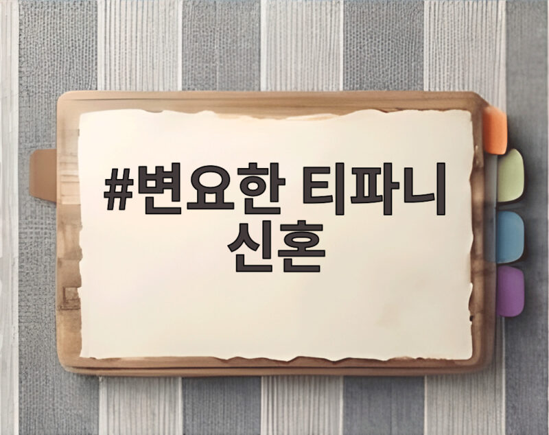 변요한 티파니 신혼